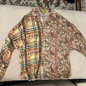 Tell Tour Friends silk top